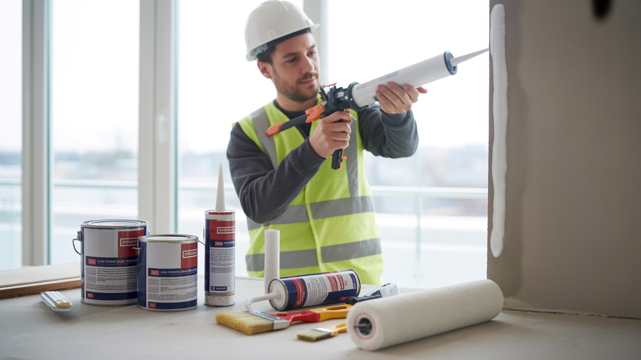 Герметики и краски в строительстве: выбор, применение и технологии нанесения