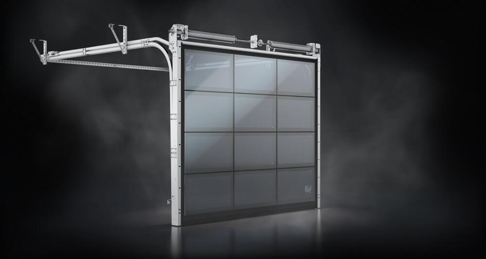 Автоматические стеклянные ворота