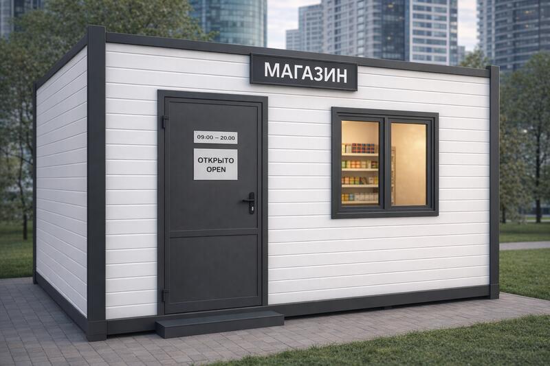 Блок-контейнер бытовка