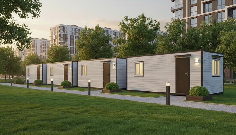 Модульное здание административное