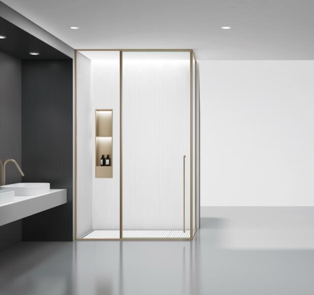 Наша работа - душевая перегородка 13