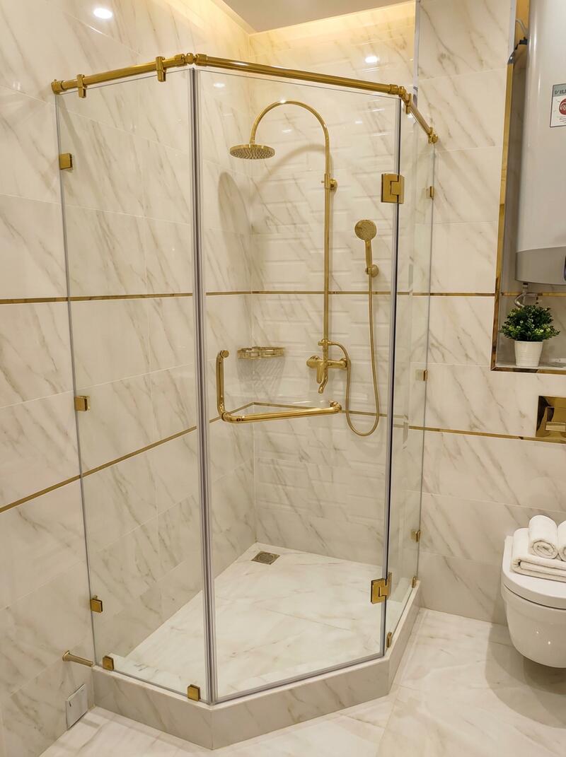 Угловая душевая кабина