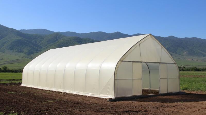 Прямостенная теплица